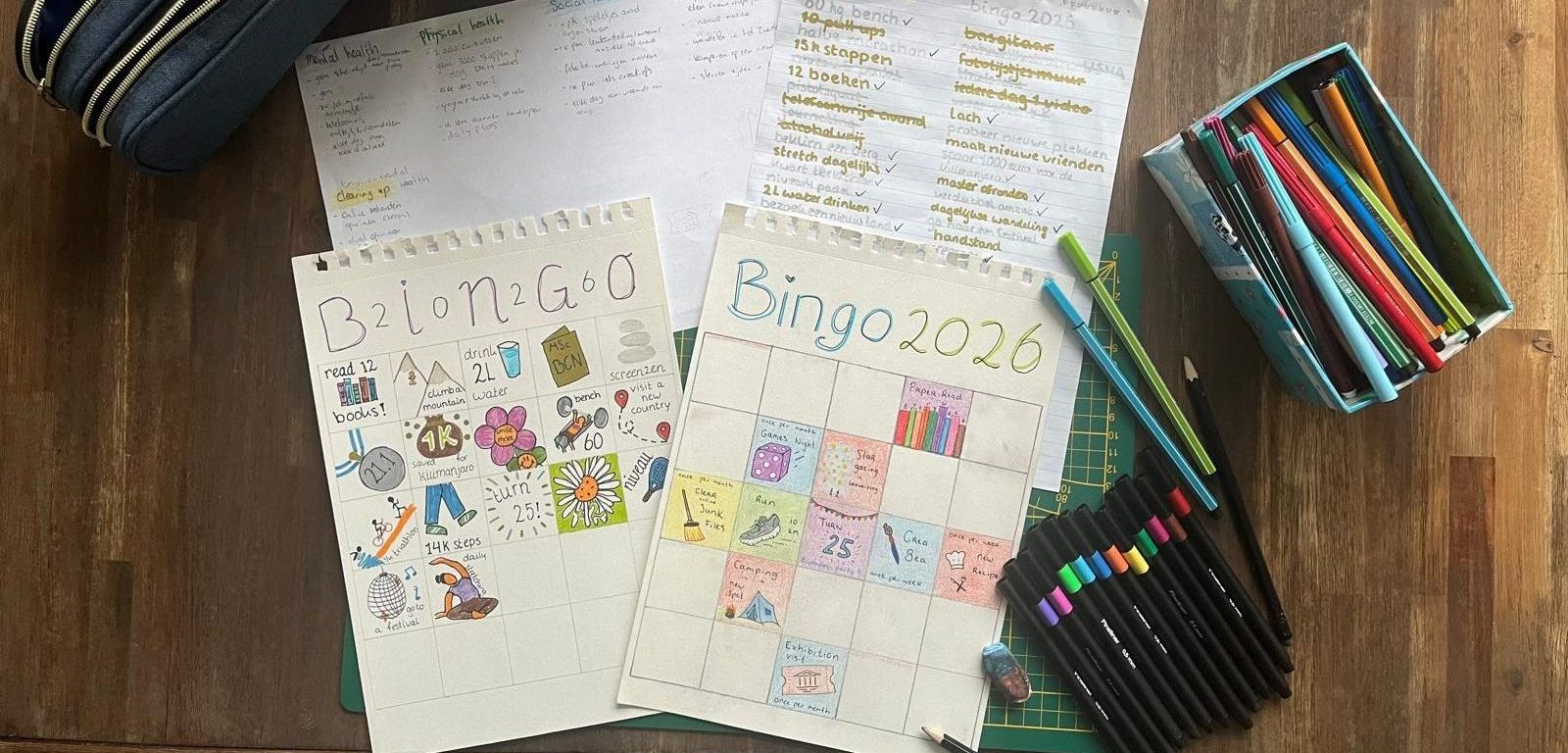 Creating a bingo card for 2026